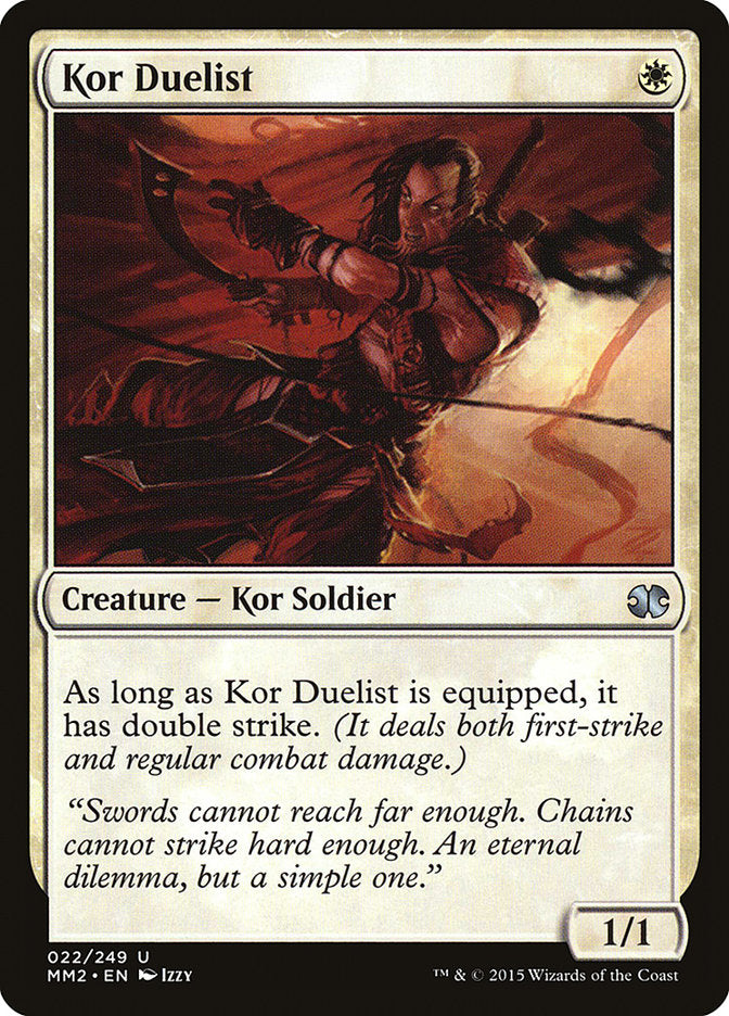 Kor Duelist [Modern Masters 2015] | L.A. Mood Comics and Games
