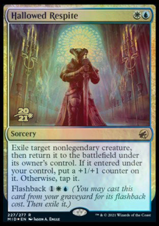 Hallowed Respite [Innistrad: Midnight Hunt Prerelease Promos] | L.A. Mood Comics and Games