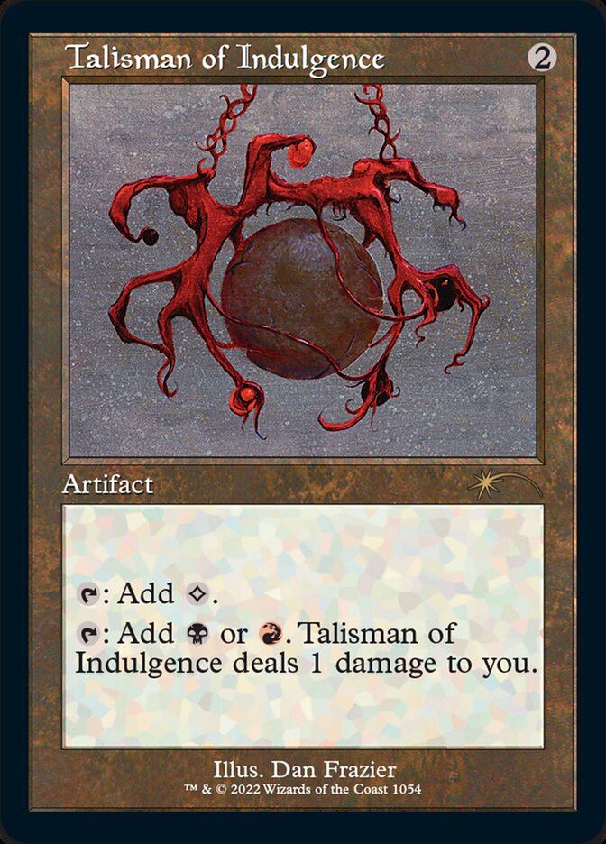 Talisman of Indulgence (Retro Frame) [Secret Lair Drop Series] | L.A. Mood Comics and Games