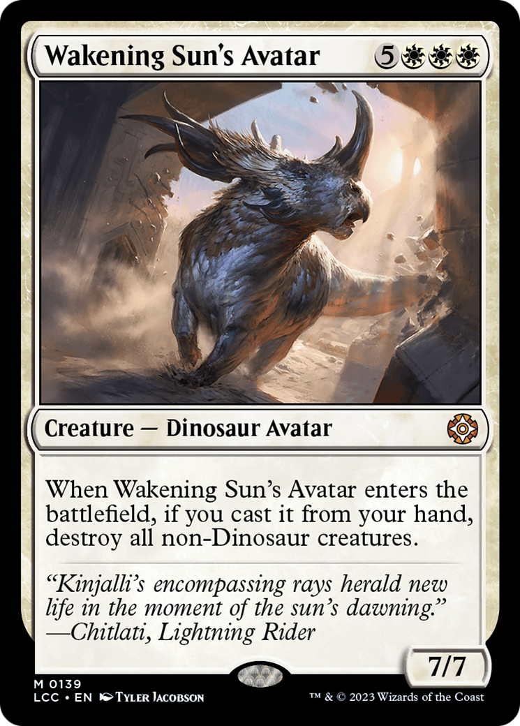Wakening Sun's Avatar [The Lost Caverns of Ixalan Commander] | L.A. Mood Comics and Games