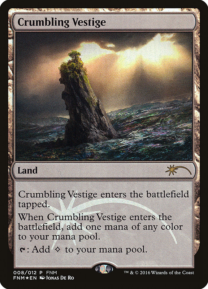 Crumbling Vestige [Friday Night Magic 2016] | L.A. Mood Comics and Games