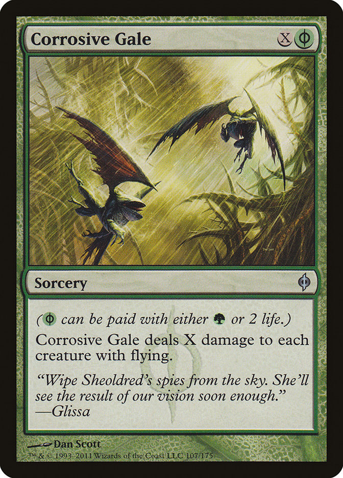Corrosive Gale [New Phyrexia] | L.A. Mood Comics and Games