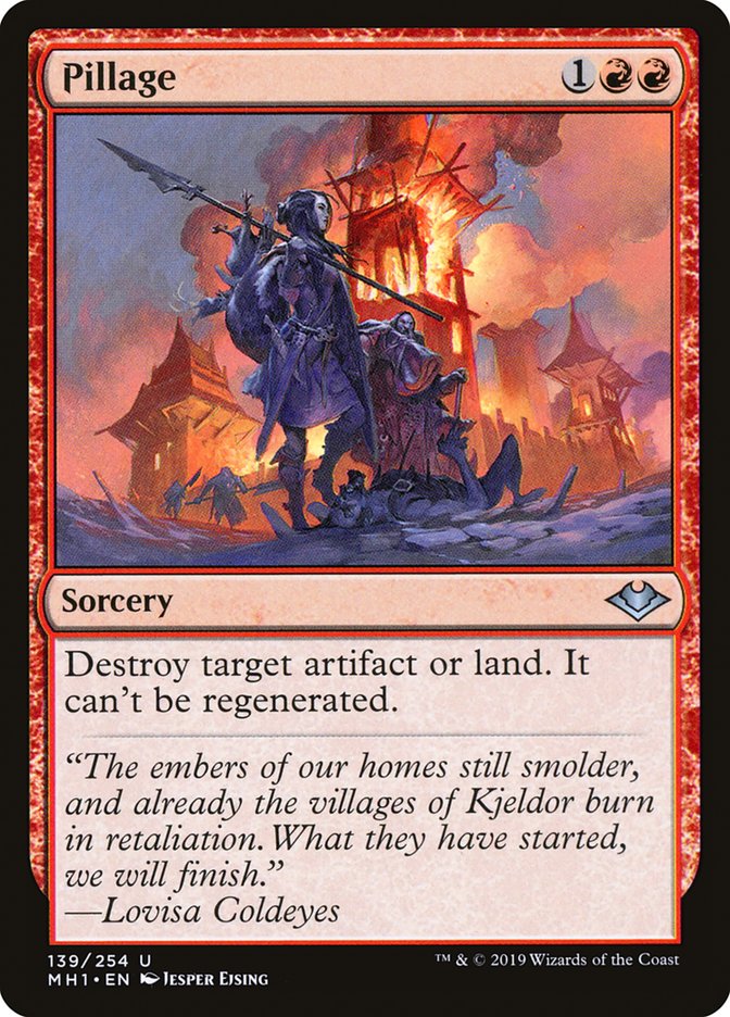 Pillage [Modern Horizons] | L.A. Mood Comics and Games
