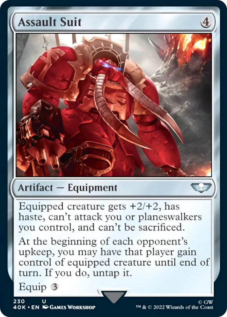 Assault Suit (Surge Foil) [Warhammer 40,000] | L.A. Mood Comics and Games