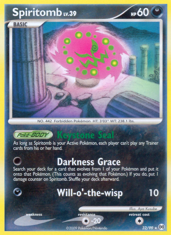 Spiritomb (32/99) [Platinum: Arceus] | L.A. Mood Comics and Games