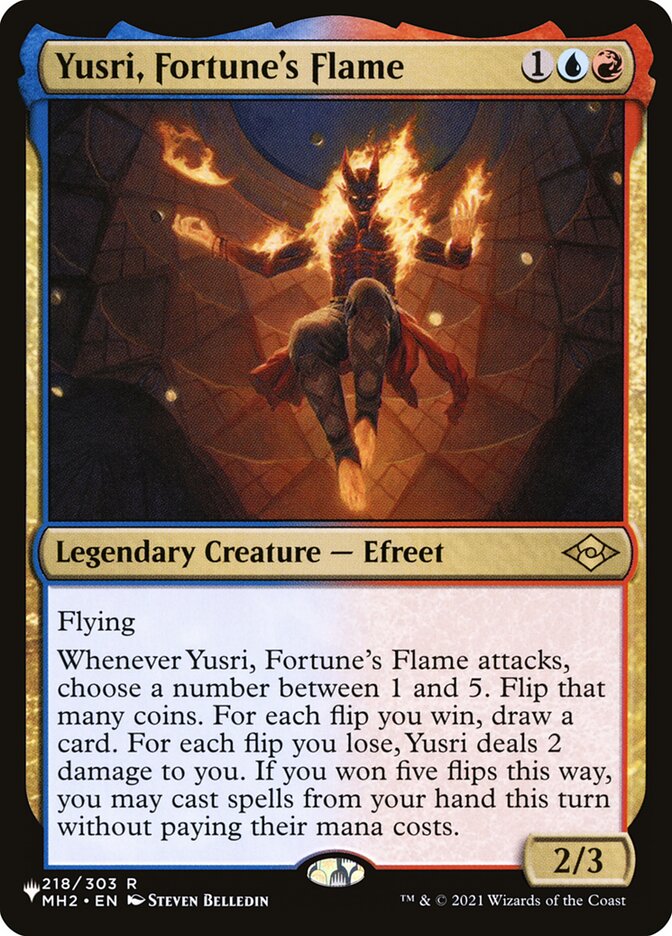 Yusri, Fortune's Flame [Secret Lair: Heads I Win, Tails You Lose] | L.A. Mood Comics and Games