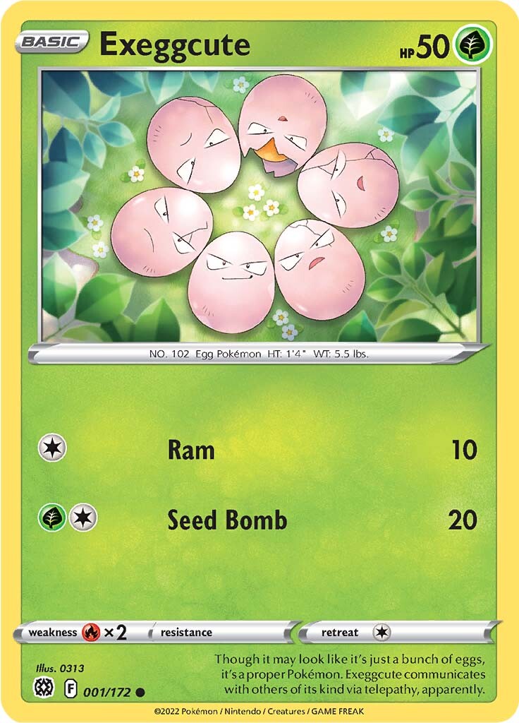 Exeggcute (001/172) [Sword & Shield: Brilliant Stars] | L.A. Mood Comics and Games