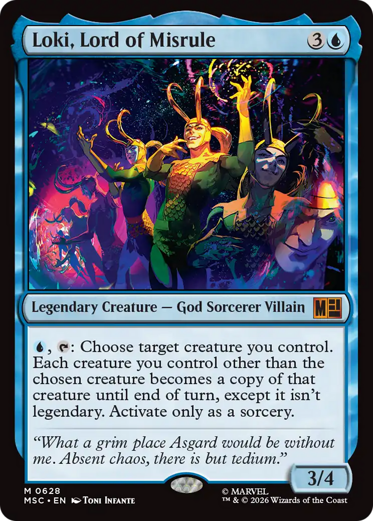 Loki, Lord of Misrule [Marvel Super Heroes Commander] | L.A. Mood Comics and Games