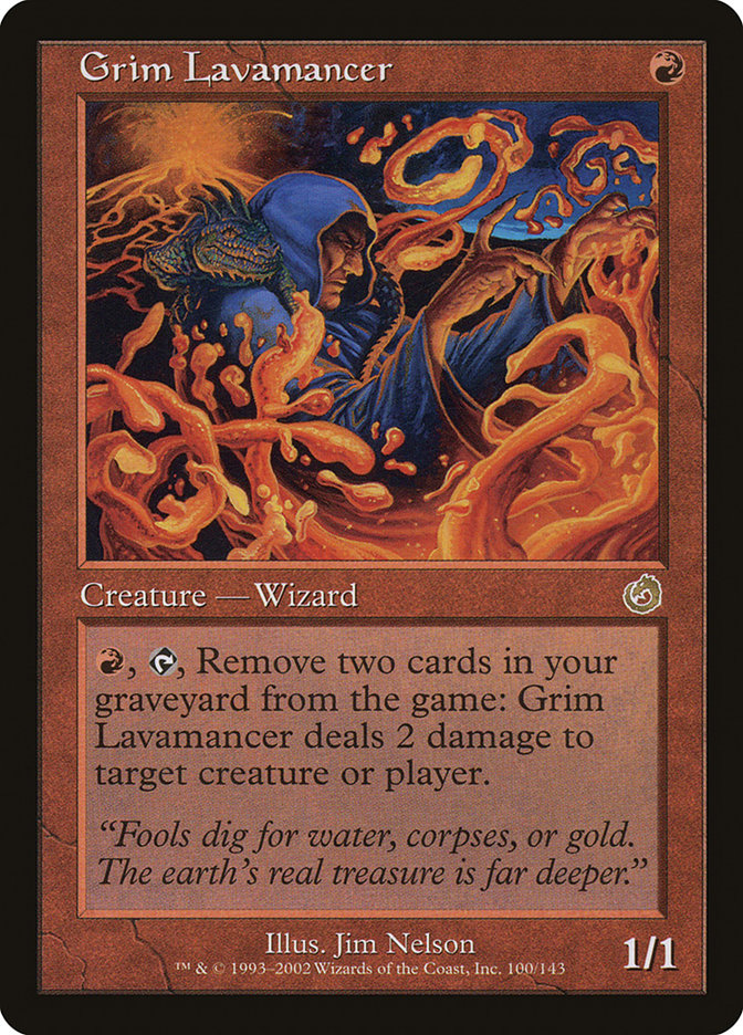 Grim Lavamancer [Torment] | L.A. Mood Comics and Games