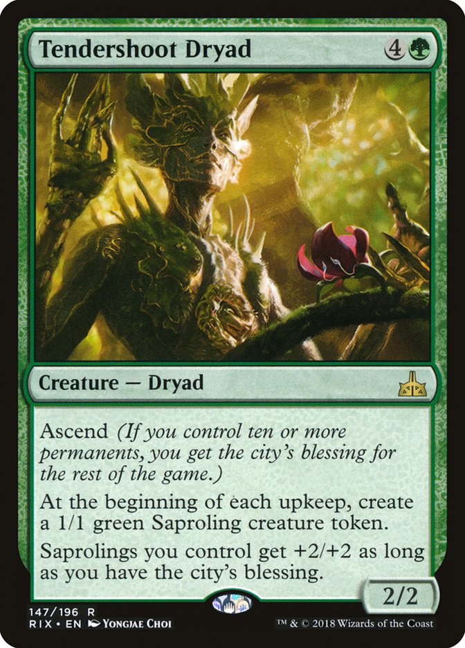 Tendershoot Dryad [Rivals of Ixalan] | L.A. Mood Comics and Games