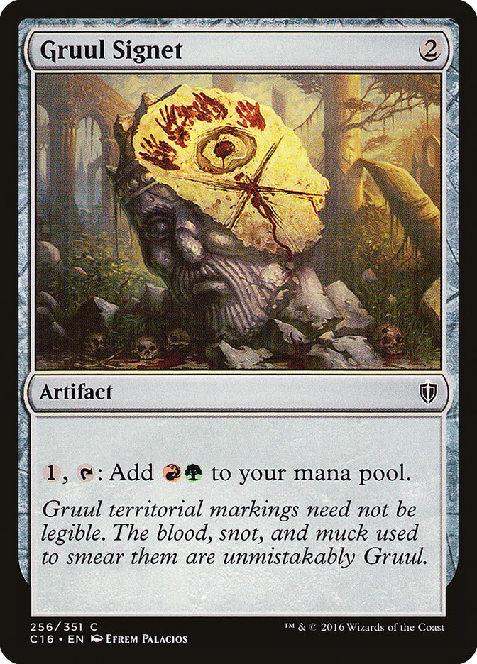 Gruul Signet [Commander 2016] | L.A. Mood Comics and Games