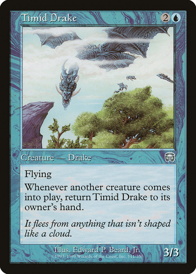 Timid Drake [Mercadian Masques] | L.A. Mood Comics and Games