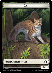 Eldrazi Spawn // Cat Double-Sided Token [Modern Horizons 3 Tokens] | L.A. Mood Comics and Games