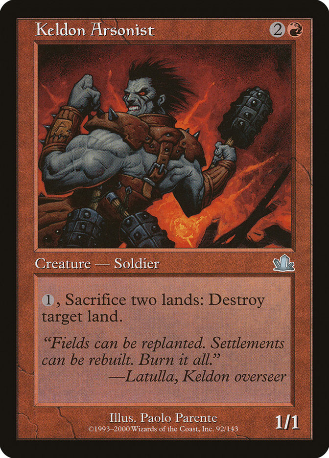 Keldon Arsonist [Prophecy] | L.A. Mood Comics and Games