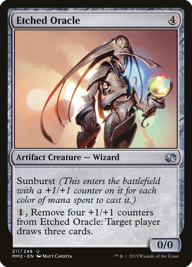 Etched Oracle [Modern Masters 2015] | L.A. Mood Comics and Games