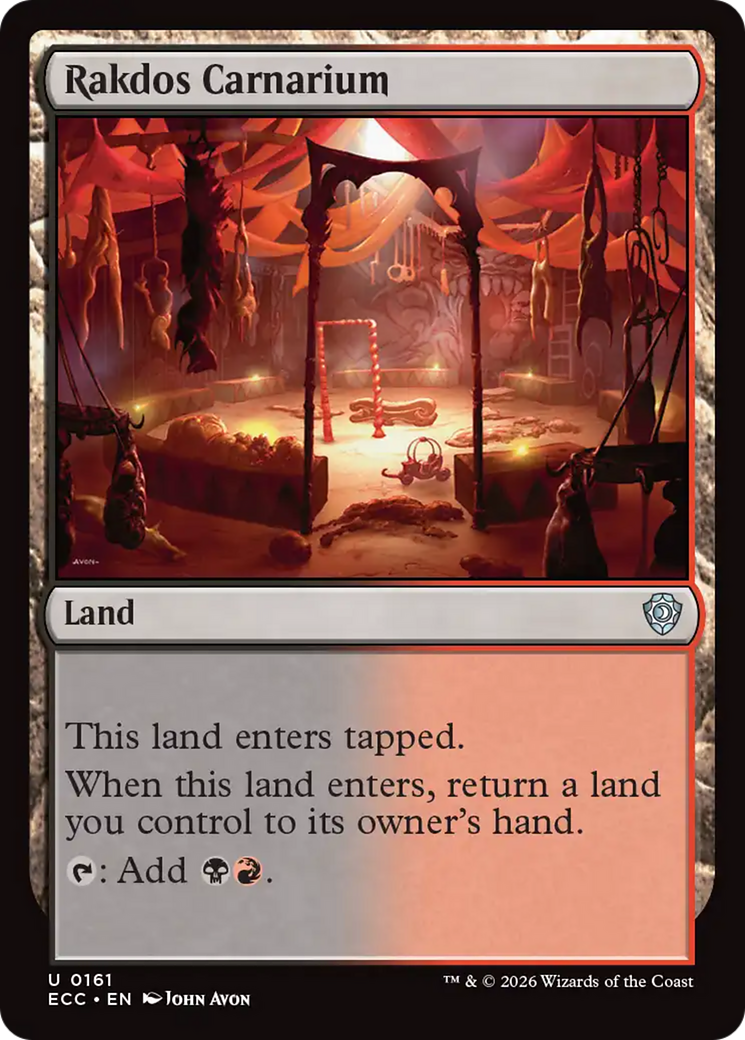 Rakdos Carnarium [Lorwyn Eclipsed Commander] | L.A. Mood Comics and Games