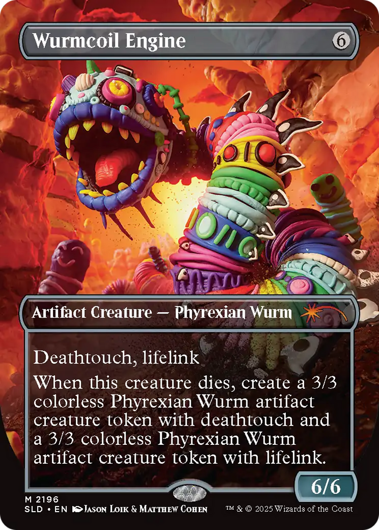 Wurmcoil Engine (2196) (Rainbow Foil) [Secret Lair Drop Series] | L.A. Mood Comics and Games