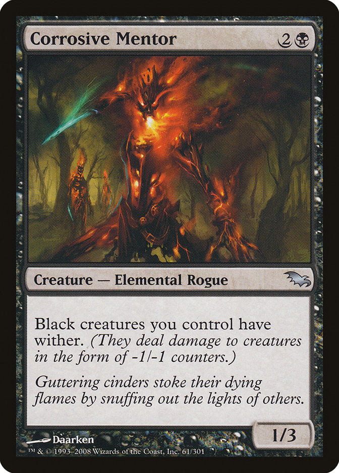 Corrosive Mentor [Shadowmoor] | L.A. Mood Comics and Games