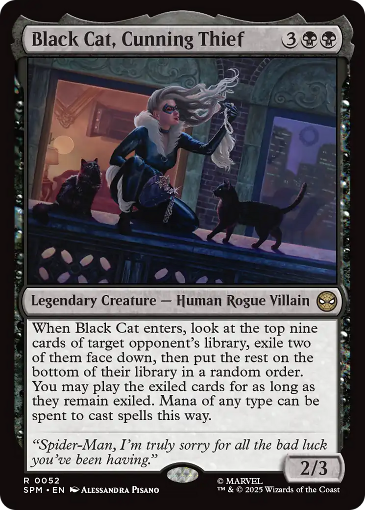 Black Cat, Cunning Thief [Marvel's Spider-Man] | L.A. Mood Comics and Games