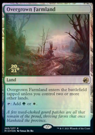 Overgrown Farmland [Innistrad: Midnight Hunt Prerelease Promos] | L.A. Mood Comics and Games