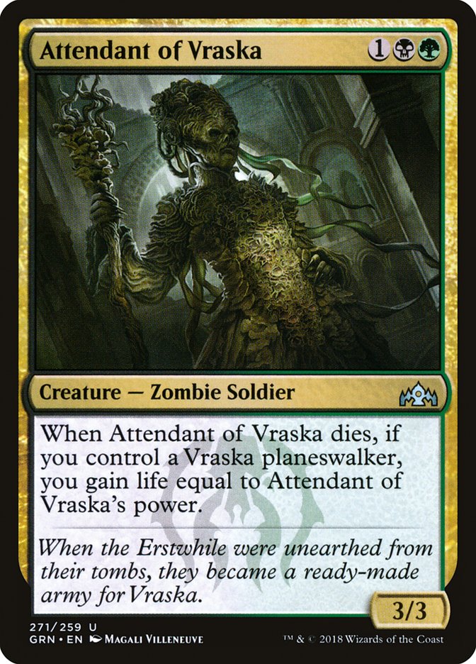 Attendant of Vraska [Guilds of Ravnica] | L.A. Mood Comics and Games