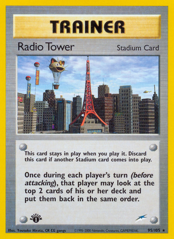 Radio Tower (95/105) [Neo Destiny 1st Edition] | L.A. Mood Comics and Games