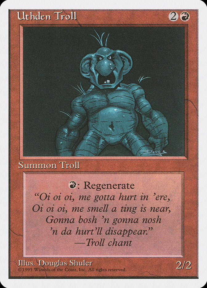 Uthden Troll [Fourth Edition] | L.A. Mood Comics and Games