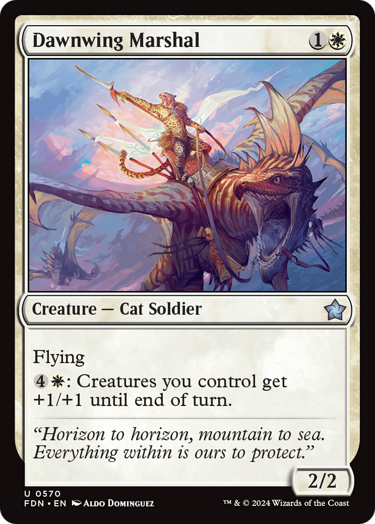 Dawnwing Marshal [Foundations] | L.A. Mood Comics and Games