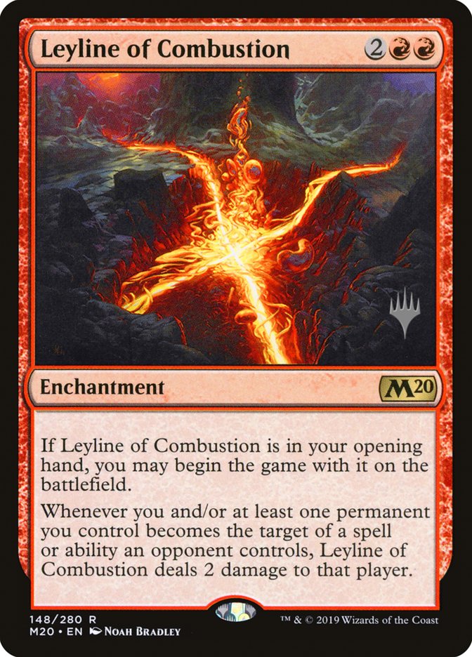 Leyline of Combustion (Promo Pack) [Core Set 2020 Promos] | L.A. Mood Comics and Games