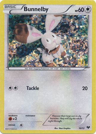 Bunnelby (10/12) [McDonald's Promos: 2014 Collection] | L.A. Mood Comics and Games