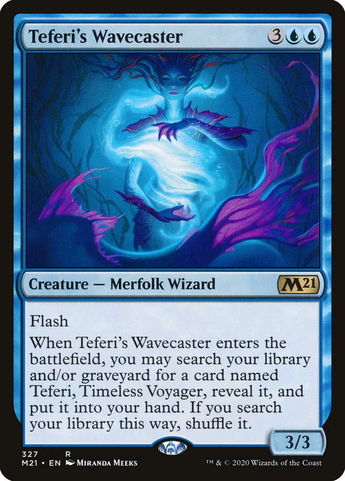 Teferi's Wavecaster [Core Set 2021] | L.A. Mood Comics and Games