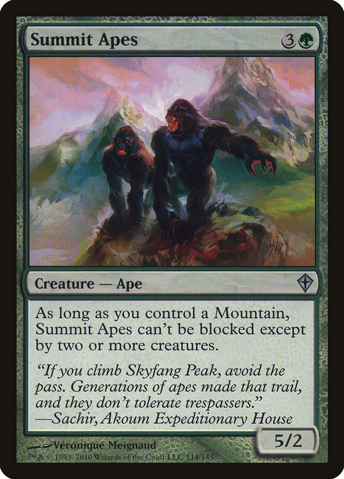Summit Apes [Worldwake] | L.A. Mood Comics and Games