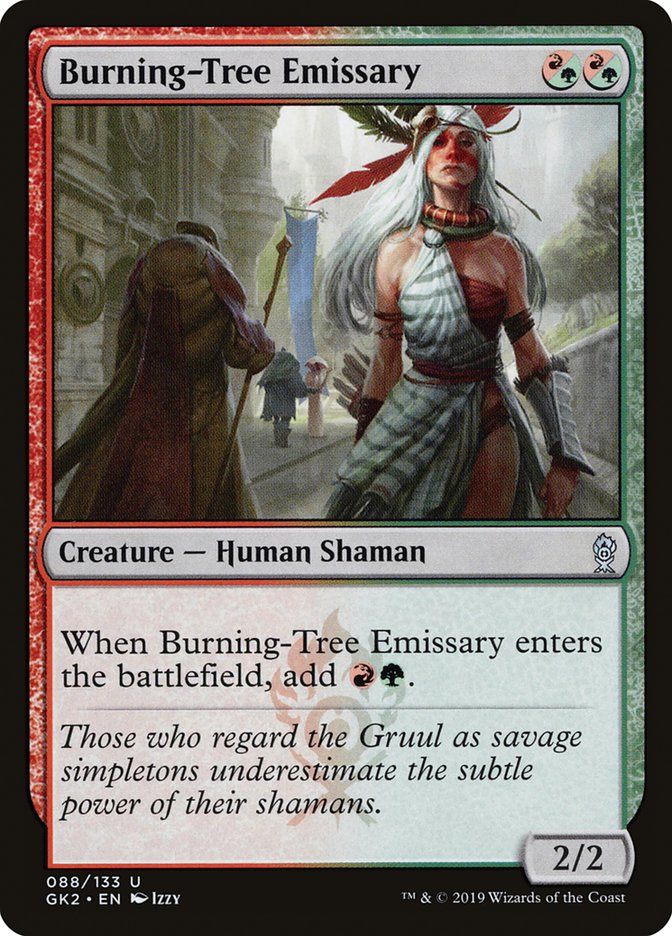 Burning-Tree Emissary [Ravnica Allegiance Guild Kit] | L.A. Mood Comics and Games