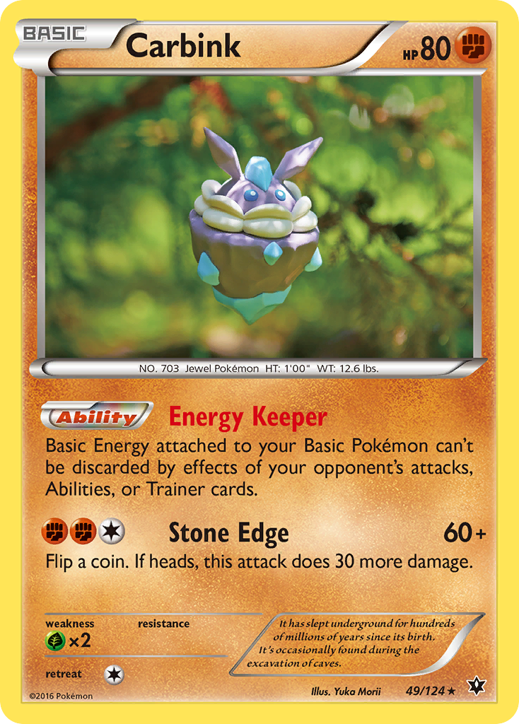 Carbink (49/124) [XY: Fates Collide] | L.A. Mood Comics and Games