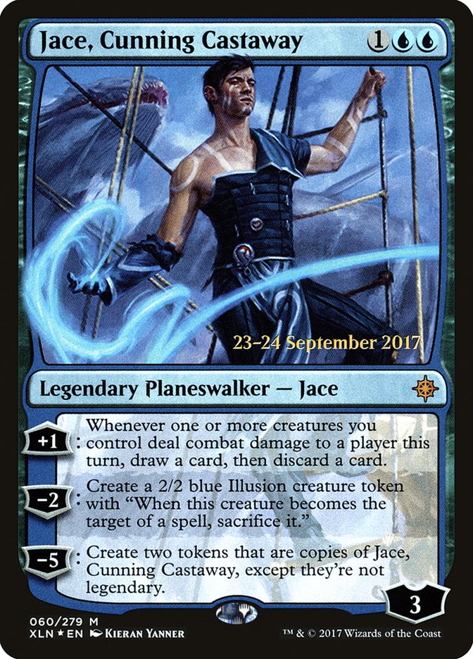 Jace, Cunning Castaway [Ixalan Prerelease Promos] | L.A. Mood Comics and Games