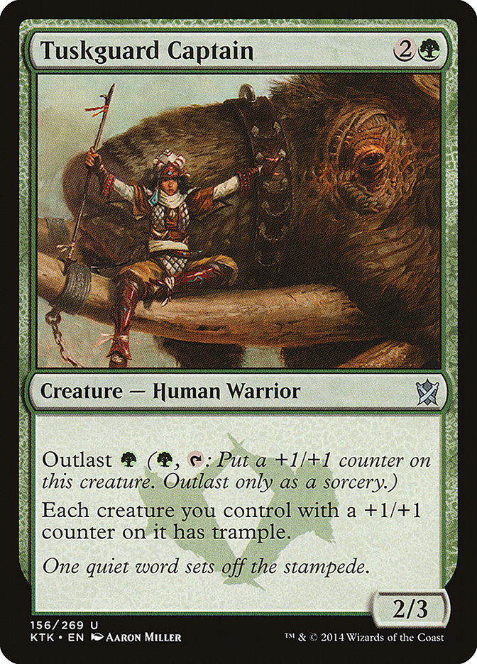 Tuskguard Captain [Khans of Tarkir] | L.A. Mood Comics and Games