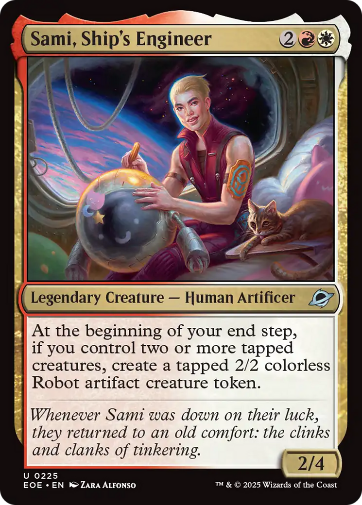 Sami, Ship's Engineer [Edge of Eternities] | L.A. Mood Comics and Games