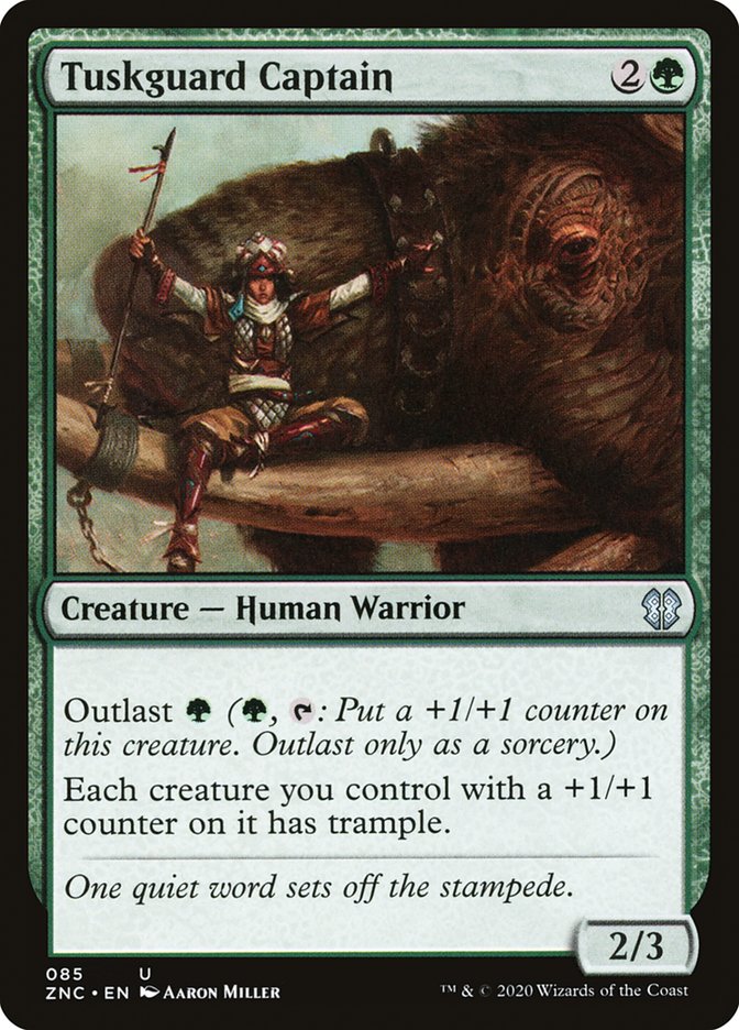 Tuskguard Captain [Zendikar Rising Commander] | L.A. Mood Comics and Games