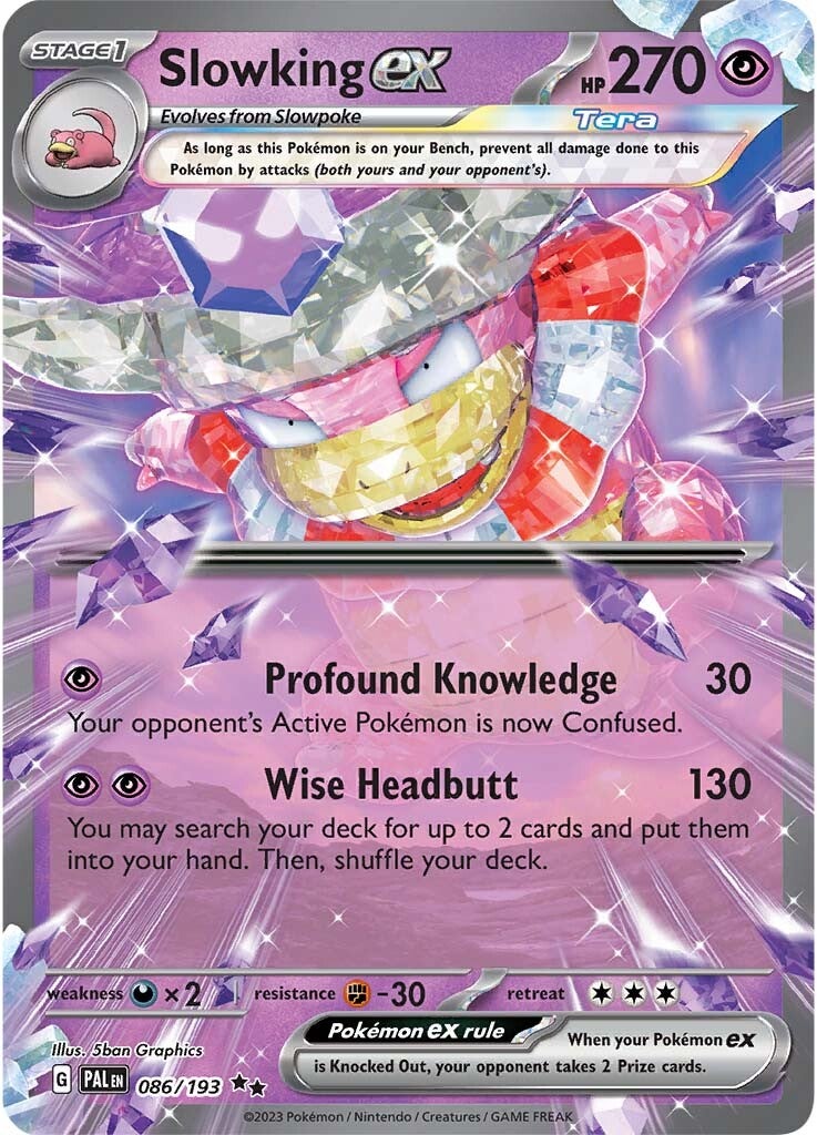 Slowking ex (086/193) [Scarlet & Violet: Paldea Evolved] | L.A. Mood Comics and Games