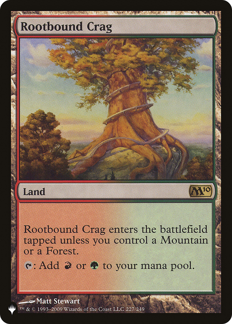 Rootbound Crag [The List] | L.A. Mood Comics and Games
