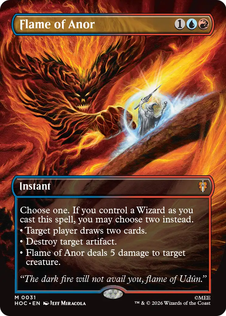 Flame of Anor (Borderless) [The Hobbit: Eternal-Legal] | L.A. Mood Comics and Games