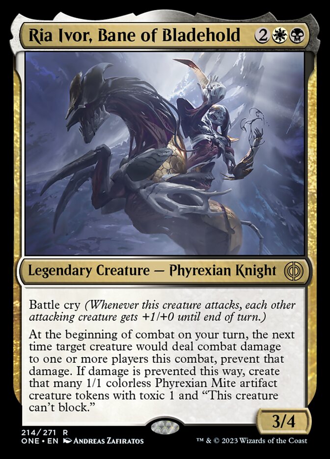 Ria Ivor, Bane of Bladehold [Phyrexia: All Will Be One] | L.A. Mood Comics and Games