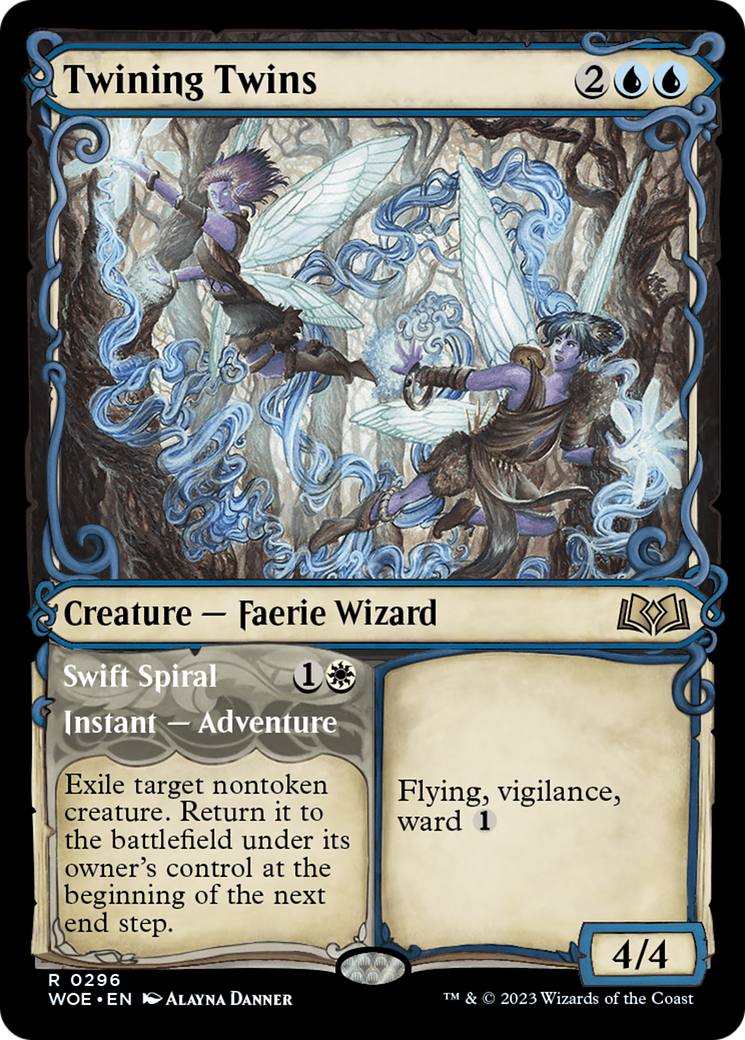 Twining Twins // Swift Spiral (Showcase) [Wilds of Eldraine] | L.A. Mood Comics and Games