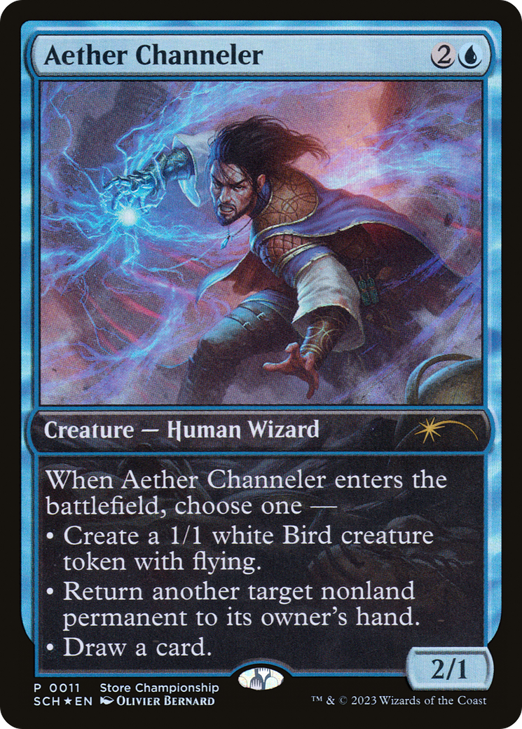 Aether Channeler [Store Championships 2023] | L.A. Mood Comics and Games