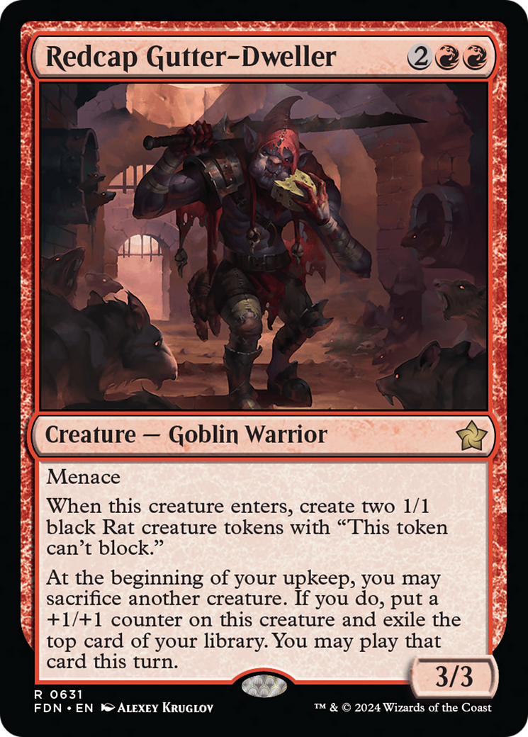 Redcap Gutter-Dweller [Foundations] | L.A. Mood Comics and Games