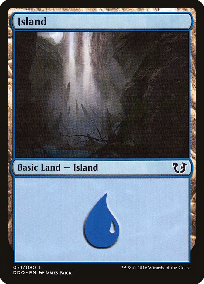 Island (71) [Duel Decks: Blessed vs. Cursed] | L.A. Mood Comics and Games