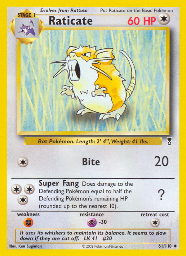 Raticate (61/110) [Legendary Collection] | L.A. Mood Comics and Games