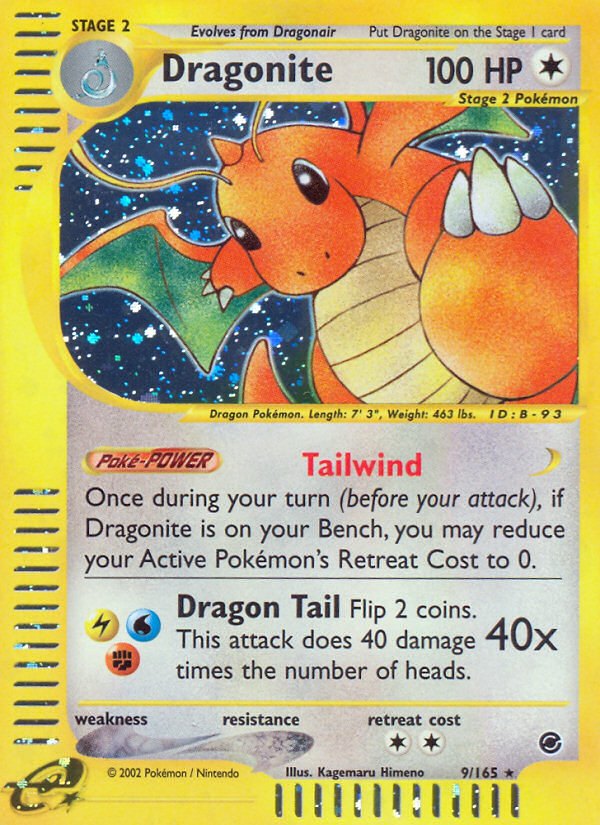 Dragonite (9/165) [Expedition: Base Set] | L.A. Mood Comics and Games