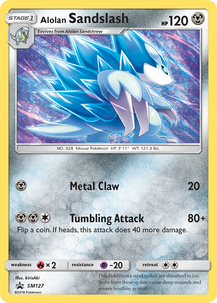 Alolan Sandslash (SM127) [Sun & Moon: Black Star Promos] | L.A. Mood Comics and Games