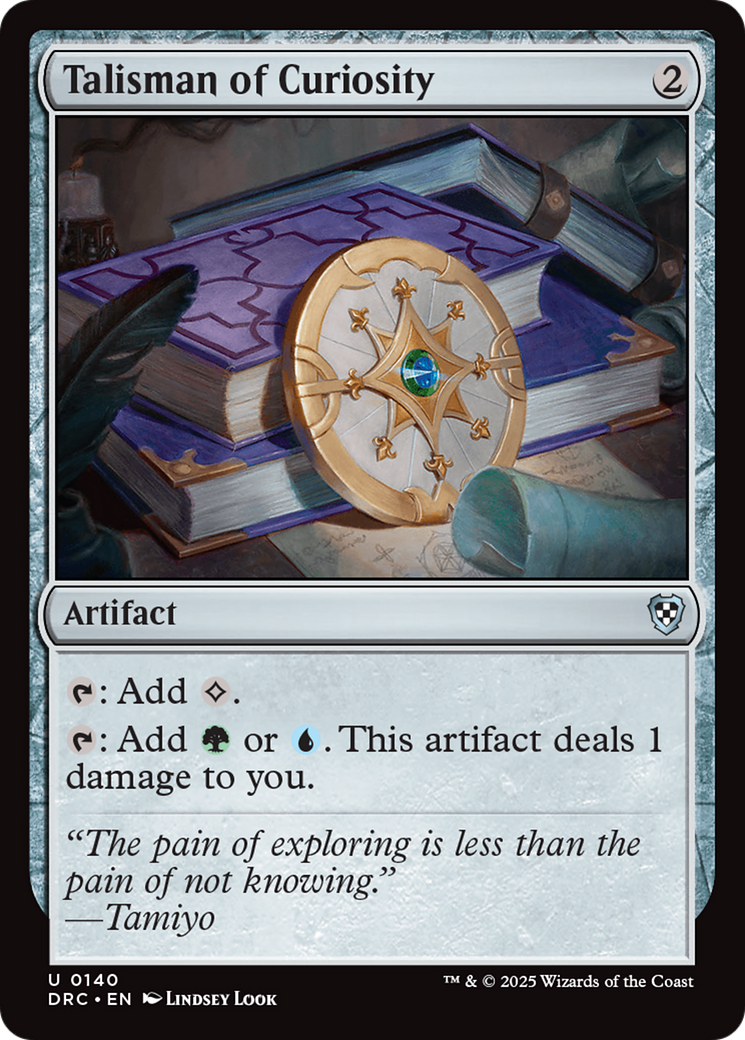 Talisman of Curiosity [Aetherdrift Commander] | L.A. Mood Comics and Games